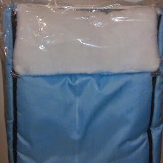 Спальный мешок-конверт Womar на флисе № 13 Exclusive 9/1 Светло-голубой (85002) Spok