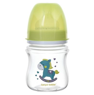 Бутылочка с широким горлышком антиколиковая Canpol babies Easystart Toys 120 мл, в ассортименте (35/220) Spok