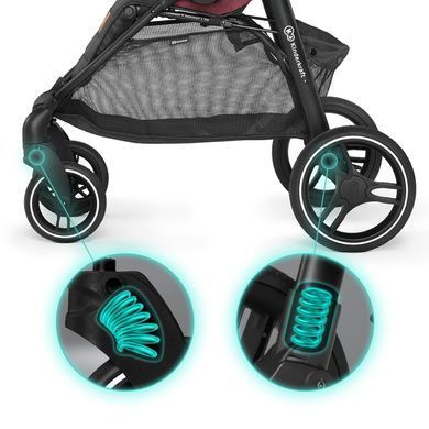 Прогулочная коляска Kinderkraft Grande LX Black (KKWGRANBLK00LX) Spok