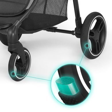 Прогулочная коляска Kinderkraft Grande LX Black (KKWGRANBLK00LX) Spok