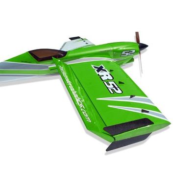 Радиоуправляемый самолет Precision Aerobatics XR-52 1321мм KIT Зеленый (PA-XR52-GREEN) Spok