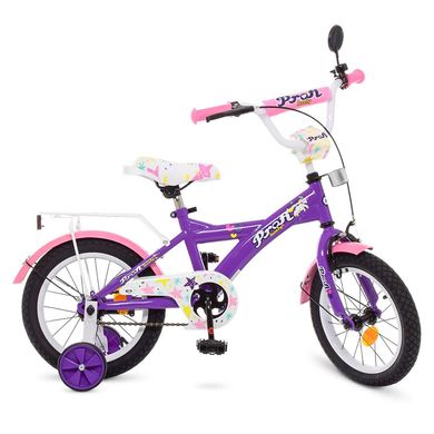 Велосипед детский Profi Lovely 14" Фиолетовый (T1463) Spok