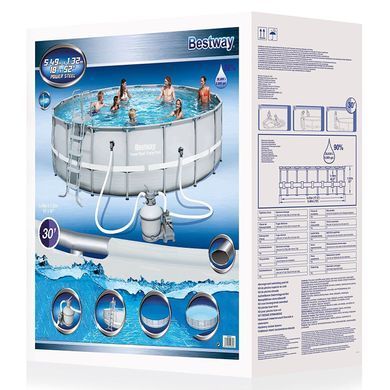 Каркасный бассейн Bestway Power Steel (56464) Spok