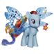 Игровой набор Hasbro My Little Pony Пони Делюкс с волшебными крыльями Rainbow Dash (B0358&B0671) Фото 1