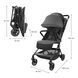 Прогулочная коляска Kinderkraft Nebo Platinum Grey Beige (KSNEBO00GRY0000) Фото 9