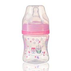Антиколиковая бутылочка с широким горлышком BabyOno 402/02, 120 мл Розовый Spok