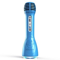 Беспроводной караоке-микрофон 4 в 1 iDance Party Mic PM-6 Blue (PM6BL) Spok