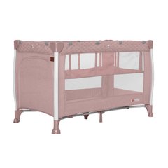 Ліжечко-манеж Carrello Polo+ Flamingo Pink (CRL-11606) Spok