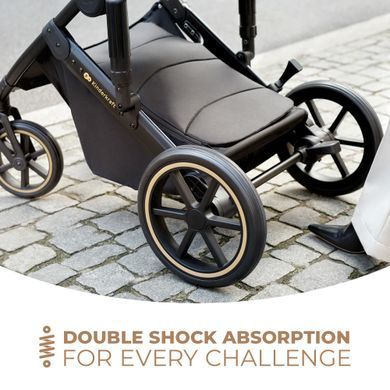 Универсальная коляска 2 в 1 Kinderkraft Prime 2 Shadow Grey (KSPRIM02GRY2000) Spok