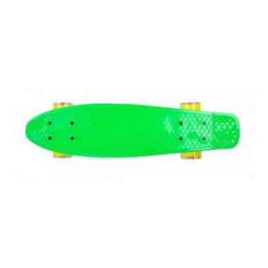 Скейт GO Travel Зелено-желтый (LS-P2206GYT) Spok