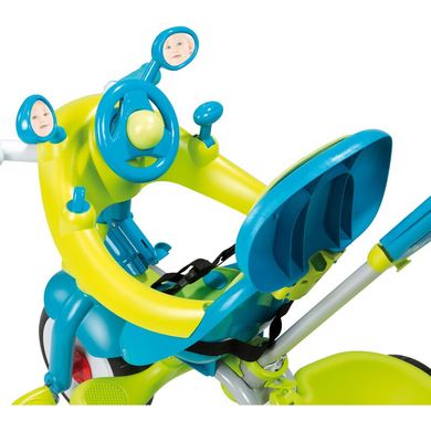 Трехколесный велосипед Smoby Baby Driver Confort Sport Green/Blue (434105) Spok