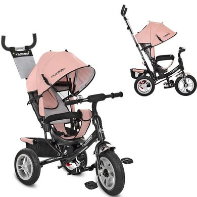 Детский трехколесный велосипед Turbo Trike розовый (M 3113AL-10) Spok