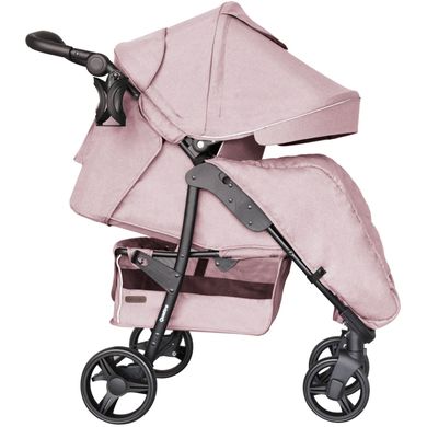 Прогулянкова коляска Carrello Quattro Vanilla Pink, дощовик та москитна сітка (CRL-8502/3) Spok