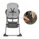 Стільчик для годування Kinderkraft Foldee Spotty Grey (KHFOLD00GRY000N) Фото 3