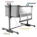 Приставная кроватка-люлька Carrello Luna Neutral Grey (CRL-8404) Spok
