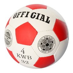 Футбольный мяч Profiball Official 4 Красный (2501-22) Spok