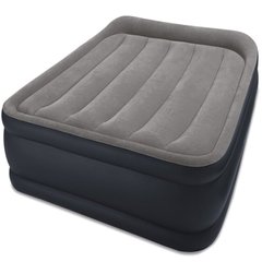 Надувная велюровая кровать Intex Deluxe Pillow Rest Raised Bed (64132) Spok
