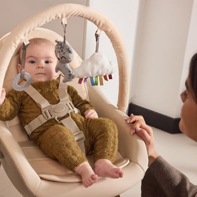 Стульчик для кормления 2 в 1 Kinderkraft Fini Up Grey (KHFINIUPGRY0000) Spok