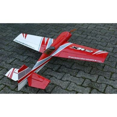 Радиоуправляемый самолет Precision Aerobatics XR-52 1321мм KIT Красный (PA-XR52-RED) Spok