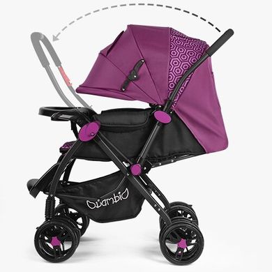 Прогулочная коляска Bambi M 3655-9 Фиолетовая Spok