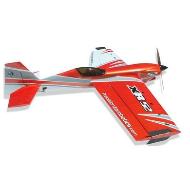Радиоуправляемый самолет Precision Aerobatics XR-52 1321мм KIT Красный (PA-XR52-RED) Spok
