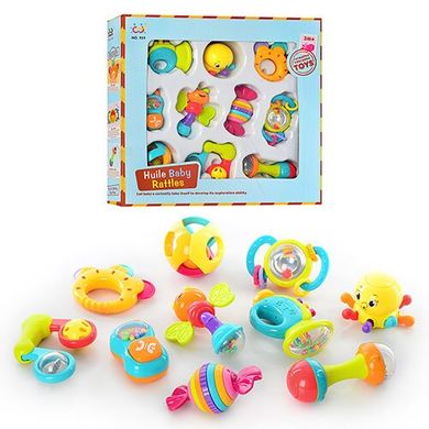 Набор погремушек Huile Toys (HOLA) 10 шт. (939) Spok