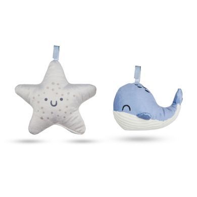 Шезлонг-качалка Kinderkraft Mimi Nordic Breeze (KBMIMI00NOR0000) Spok