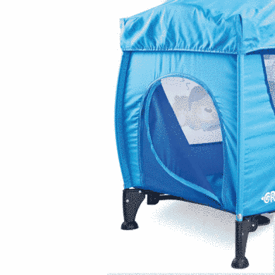 Кровать-манеж Caretero Grande 2016 Blue Spok