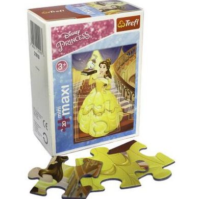 Пазл мини-макси Trefl Disney В мире принцесс Красавица, 20 деталей (56004,21018) Spok