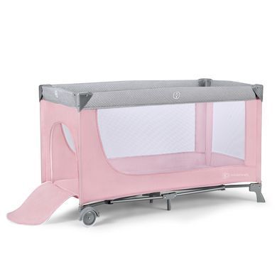 Ліжко-манеж з пеленатором Kinderkraft Leody Pink (KCLEOD00PNK00AC) Spok