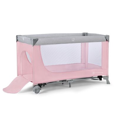 Кровать-манеж с пеленатором Kinderkraft Leody Pink (KCLEOD00PNK00AC) Spok