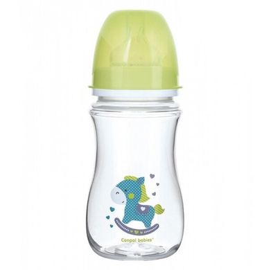 Бутылочка с широким горлышком антиколиковая Canpol babies Easystart Toys 240 мл, в ассортименте (35/221) Spok