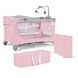 Ліжко-манеж з пеленатором Kinderkraft Leody Pink (KCLEOD00PNK00AC) Фото 1
