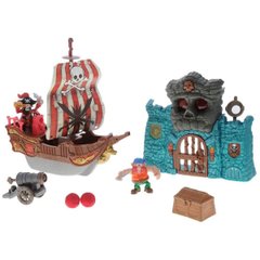 Игровой набор Keenway Приключения пиратов Битва за остров (10763) Spok