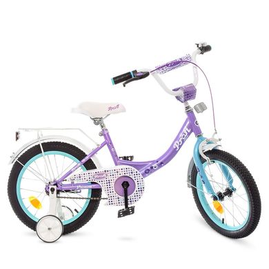 Велосипед детский Profi Princess 16" Сиренево-мятный (Y1615) Spok