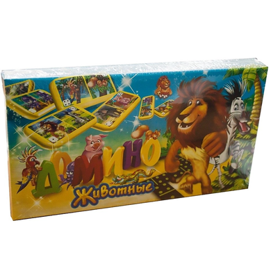 Настольная игра Danko Toys "Домино "Животные" (2610, DTG43C1) Spok