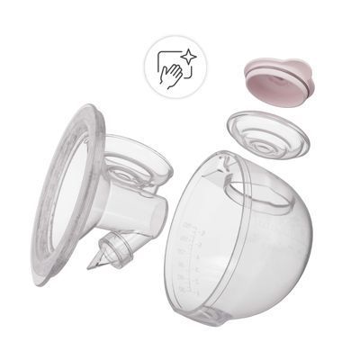 Двойной электрический молокоотсос Kinderkraft GentleFlow Pink (KEGEFL00PNK0000) Spok