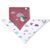 Шейный платок&ndash;слюнявчик BabyOno Birds, 2 шт. (879/01) Spok