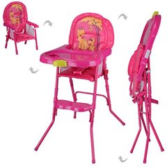 Детский стульчик для кормления Bambi Pink (HC100A) Spok