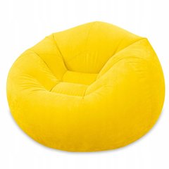Велюр-кресло Intex Beanless Bag Chair 68569 Желтый Spok