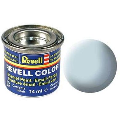 Краска светло-синяя матовая light blue mat 14ml Revell (32149) Spok