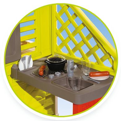Игровой домик с кухней Smoby Nature (810702) Spok