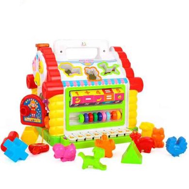 Развивающая игрушка-сортер Huile Toys Веселый домик (739) Spok