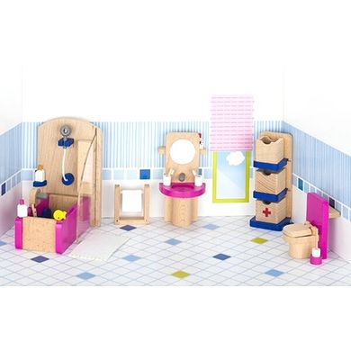 Набор для кукол Goki Мебель для ванной (51748G) Spok