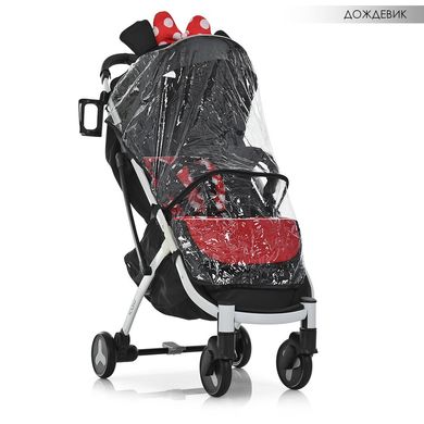Прогулочная коляска Bambi Yoga II M 3910-3 Черно-красная Spok