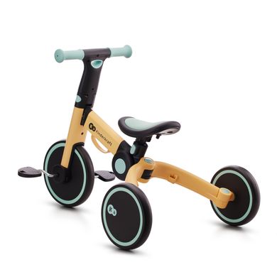Триколісний велосипед 3 в 1 Kinderkraft 4TRIKE Sunflower Blue (KR4TRI22BLU0000) Spok